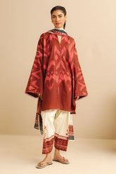 COCO BY ZARA SHAH JAHAN - 3PC PRINTED TANA DORA SHIRT WITH VOIL PRINTED DUPATTA- RB11114