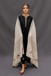 URGE - 3PC LAWN EMBROIDERED SHIRT WITH PRINTED DUPATTA AND TROUSER- RB11128