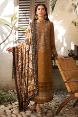 ASIM JOFA - 3PC LAWN EMBROIDERED SHIRT WITH PRINTED DUPATTA AND TROUSER - RB11055