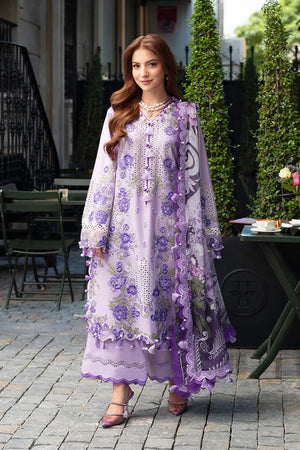 JADE - 3PC EMBROIDERED SHIRT WITH CHIFFON DUPATTA AND TROUSER - RB11202