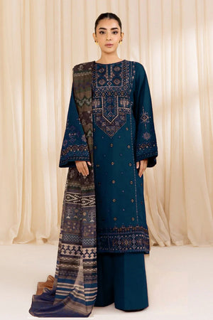 SAPPHIRE - 3PC LAWN EMBROIDERED SHIRT WITH CHIFFON DUPATTA AND TROUSER - RB11215