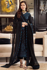 ASIM JOFA- 3PC EMBROIDERED SHIRT WITH CHIFFON DUPATTA AND TROUSER - RB11225