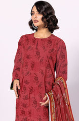 BAKHIYA - 3PC LAWN PRINTED SHIRT WITH LAWN PRINTED DUPATTA AND TROUSER - RB11016