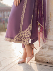 MIRANA - 3PC EMBROIDERED SHIRT WITH CHIFFON DUPATTA AND TROUSER - RB11195