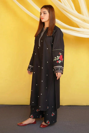 URGE - 2PC EMBROIDERED SHIRT WITH EMBROIDERED TROUSER - RB11193