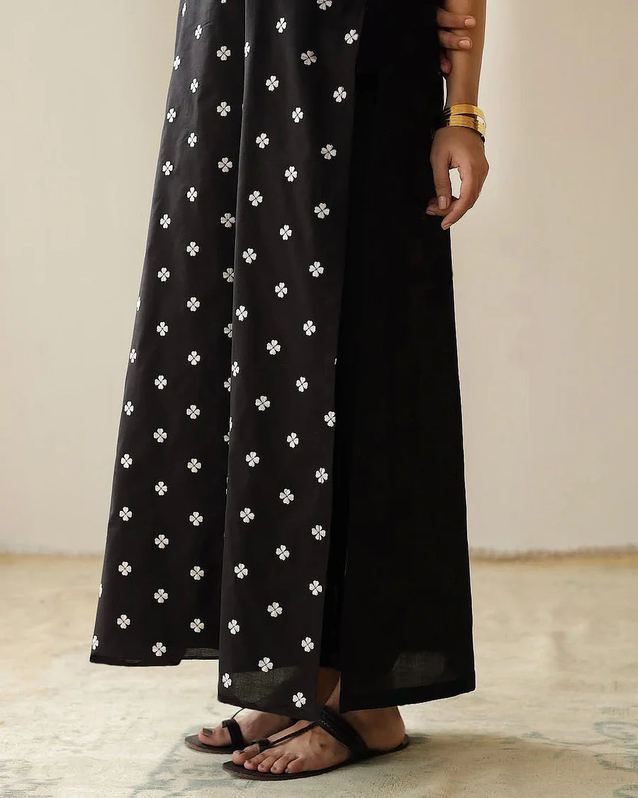 DYOT - 3PC LAWN EMBROIDERED SHIRT WITH PRINTED DUPATTA AND TROUSER- RB11138