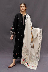 URGE - 3PC LAWN EMBROIDERED SHIRT WITH PRINTED DUPATTA AND TROUSER- RB11128