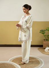 URGE - 2PC EMBROIDERED SHIRT WITH EMBROIDERED PATCHES AND TROUSER - RB11163